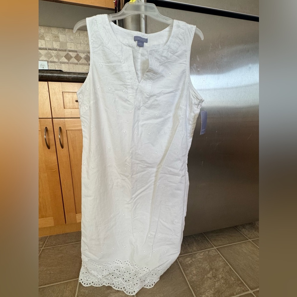 Laura Scott white dress